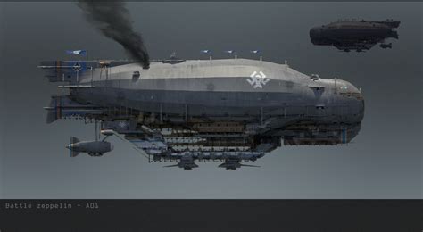 Zeppelin Battle .